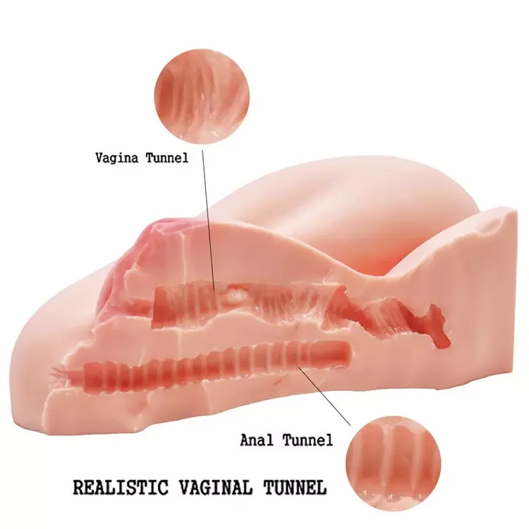 Sex Doll Toys Male Masturbator for Man Silicone Vagina Anal Tight Vagina Realistic 3D Ass