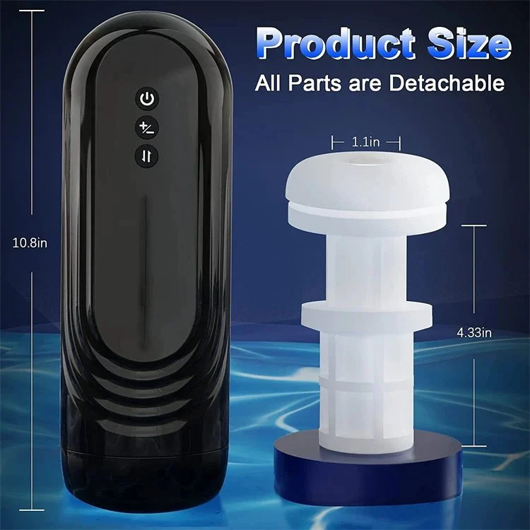 Rechargeable Powerful Automatic Vibration Sucking Sex Toy for Men Masturbation Cup Thrusting