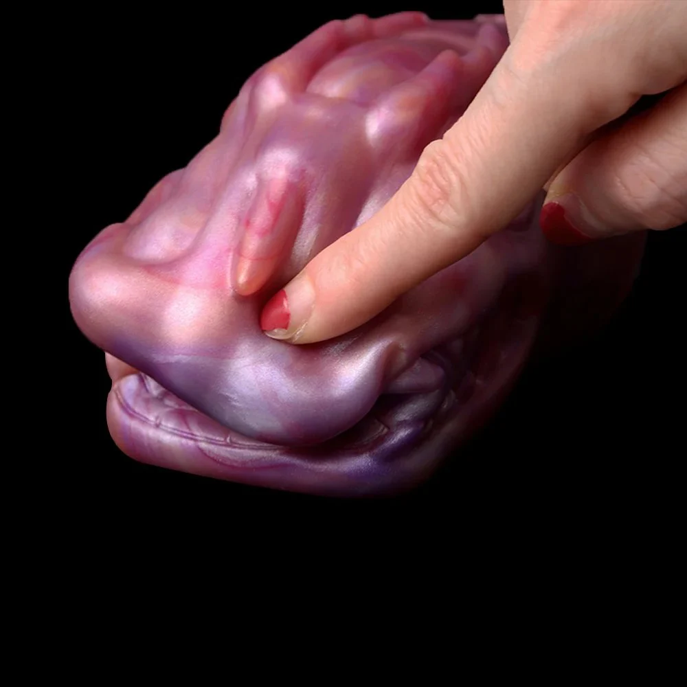 Realistic Vagina Monster Dragon Anal Sexy Toy Real Vagina Soft Male Sucking Silicon Masturbator for Men