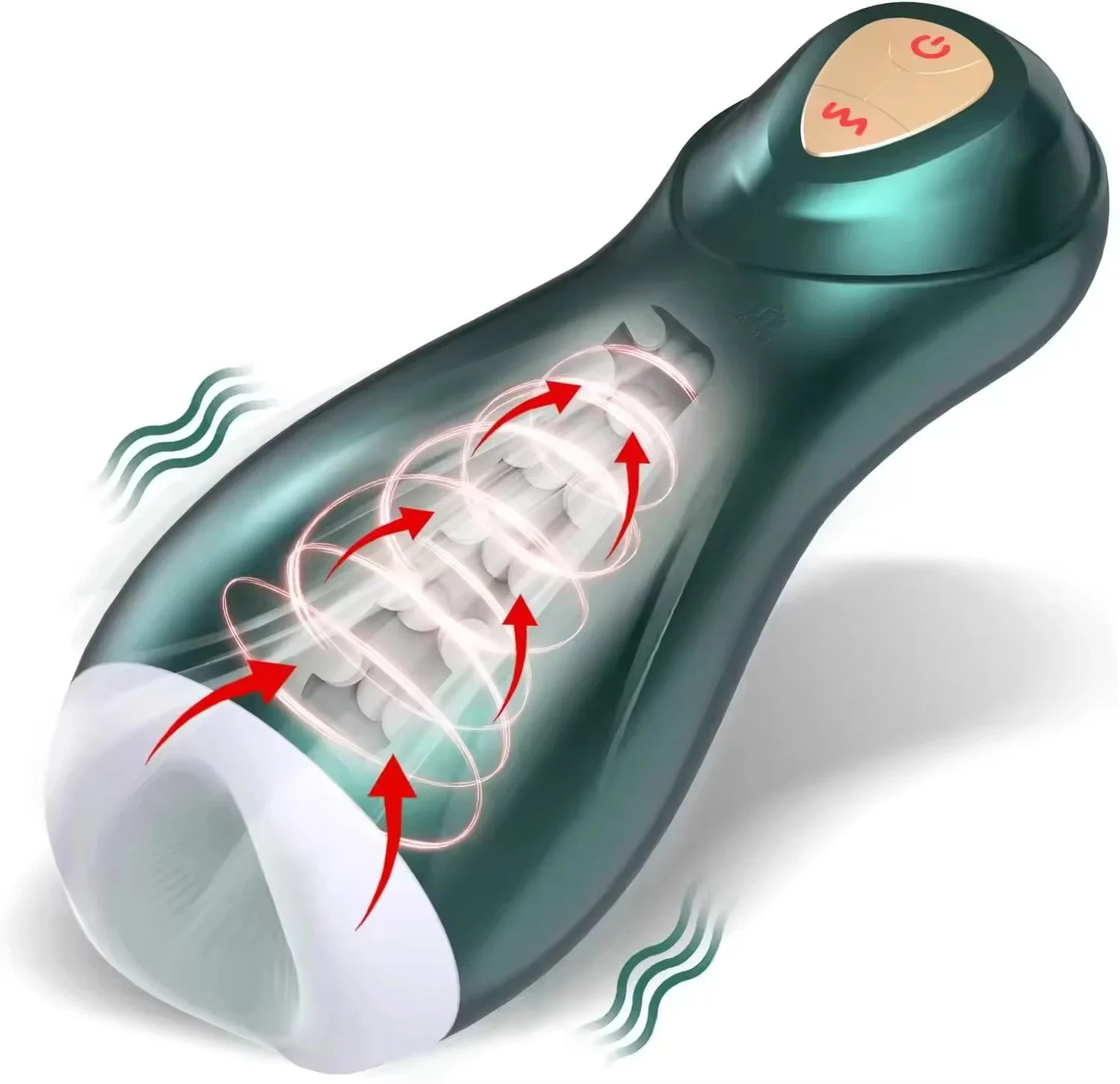 Masturbator for Man Male Masturbator Penis Pump Stroker with 5 Vibrating & Sucking Modes for Penis Stimulation,adult Toys