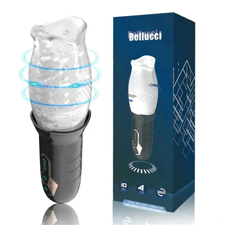 Sex Toys for Men Vibrator Rechargeable Heating Automatic Rotation Male Masturbation Cup