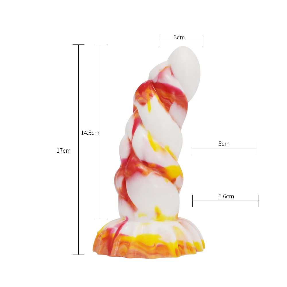 Western Mythical Beast - Water Hunter Penis Silicone Dildo Sex Toy Flexible Sex Toys for Women Sex