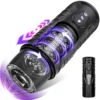 Automatic Suction Vibrator Realistic Artificial Vagina Masturbating Adult Sex Toys Male Masturbator Cup