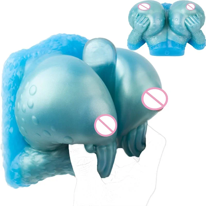 Silicone Breast Male Masturbator Realistic Texture Sex Dolls for Men Masturbation Cup Pocket Pussy Sex Toys