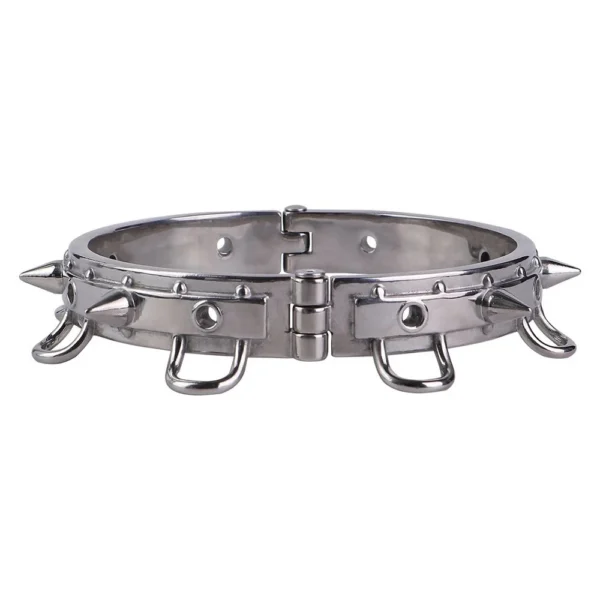 Sex Tools Metal Collar for Man Woman Bondage Restraint Adult Fetish Games Set Cosplay Slave Training Sex Toys Couple