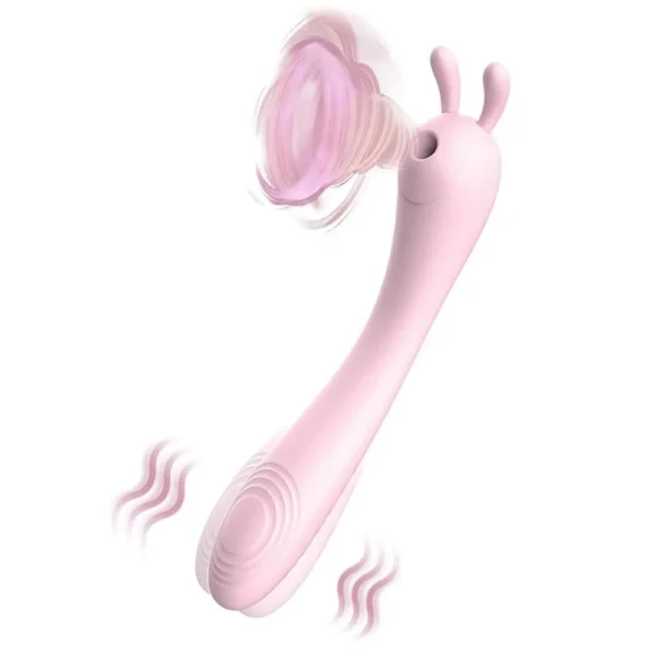 Electric Vibration Adult Sex Toy Silicone in Body Masturbator Women Clitoral Suction Vibrator