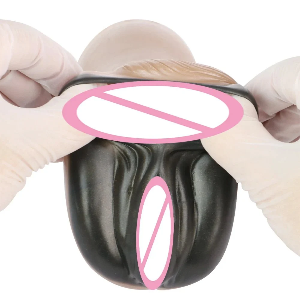 Silicone Male Masturbation Cup for Male Animal Vagina Toy with Skin Touch Masturbators Sex Toys for Men with Anal Tight Channel