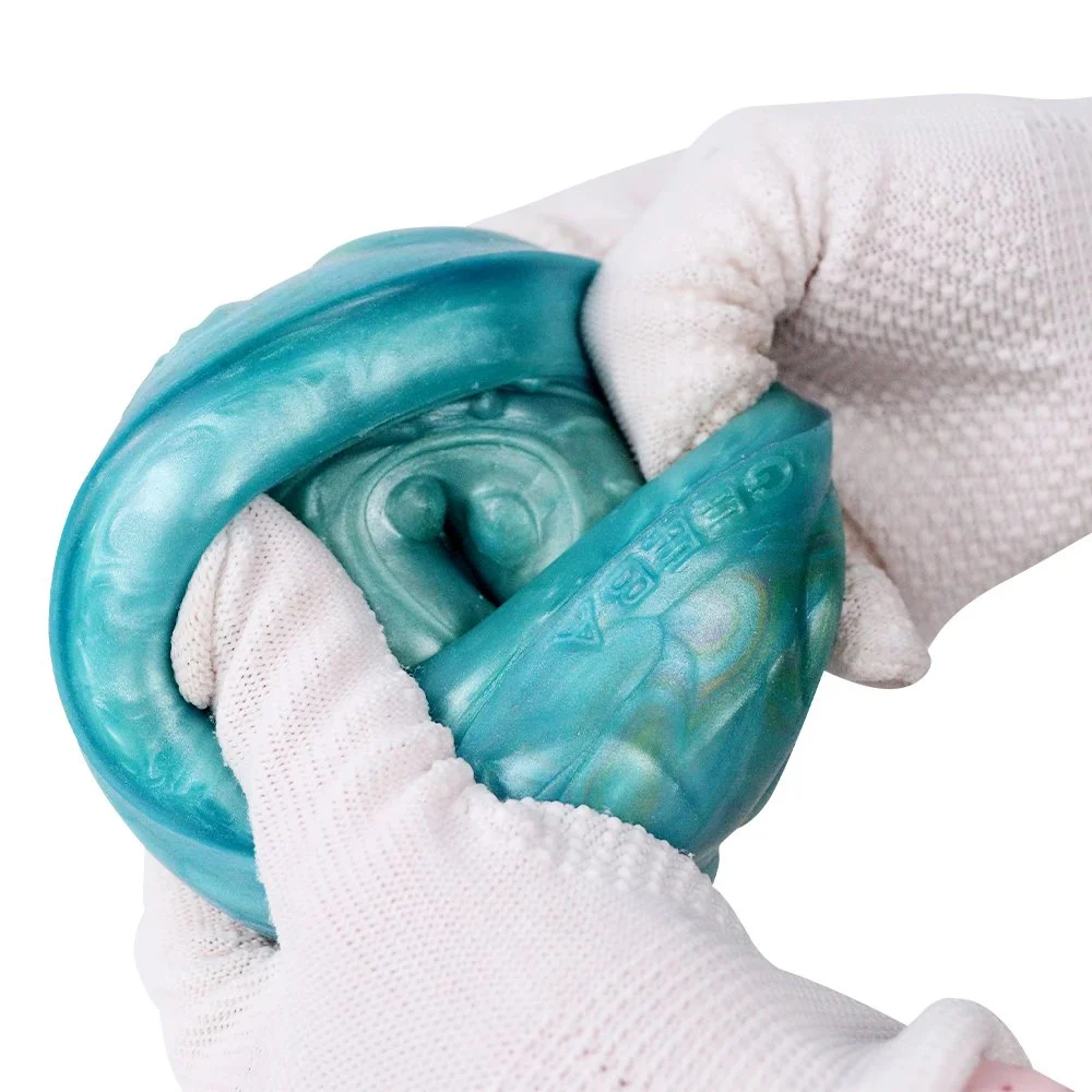 Silicone Soft Horse Masturbation Cup AlI-Channel Realistic Vagina Feel Pussy Sex Toys Masturbation for Men