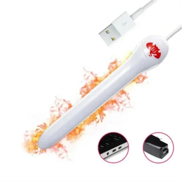 Waterproof Heater Heating Stick Cup Warmer USB Heating Rod for Male Toys