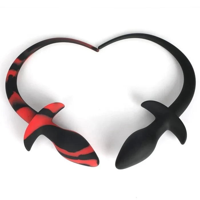 Sex Toys Anal Plug Tail Silicone Butt Insert for Men and Women Cosplay Adult Game Accessory