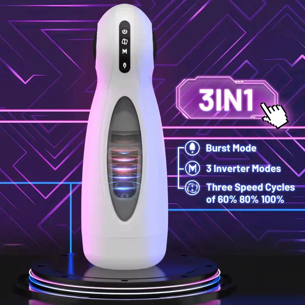 Thrusting Rotating Automatic Electric Male Masturbating with Vibrating Machine Masturbators Sex Toys for Man