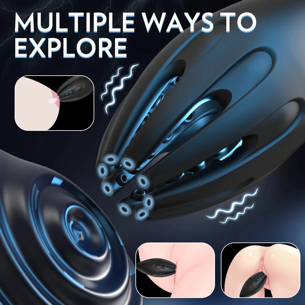 Octopus-Shaped Penis Trainer Men's Masturbator Designed for Exercise and Enhancement