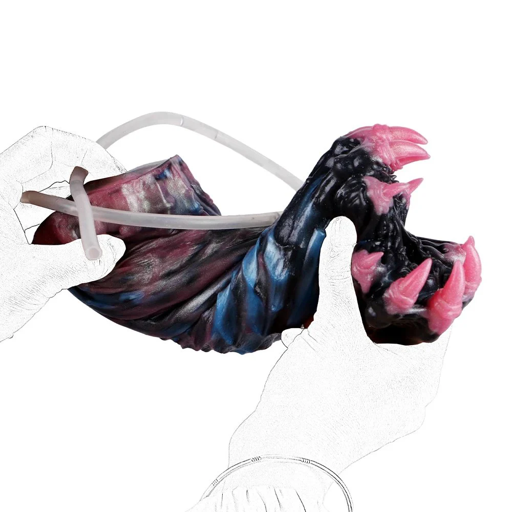 Silicone Alien Stroker Fantasy Single Channel Male Masturbator Unique Vagina Adult Sex Toys Pocket Pussy Lifelike
