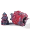Monster Flower Fantasy Male Masturbator Dual Stimulation Anal Plug Soft Silicone 3D Textured Adult Sex Toys Pocket Pussy