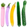 Women Glass Dildo Soft 100% Waterproof Anal Sex Toy for Female Masturbation Wand Intimate Pleasure
