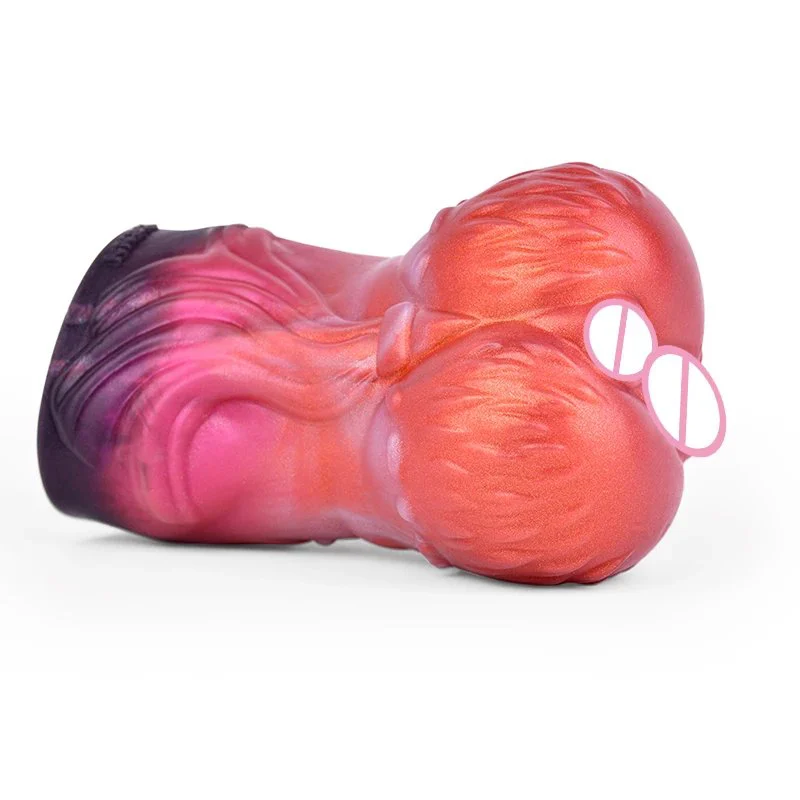 NNSX Lukas Fantasy Realistic Dog Vagina Pussy Pocket Male Masturbators Deep Throat Sex Toys Double Hole Fetish Sex Toys for Men
