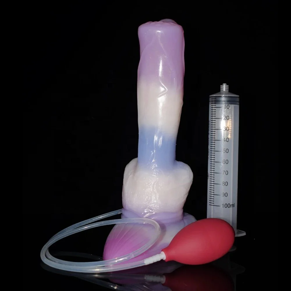 10.82 inches Silicone Real Dildo Penis Enlargement Device Female Penis Squirting Dildo for Women Soft Massage Masturbator