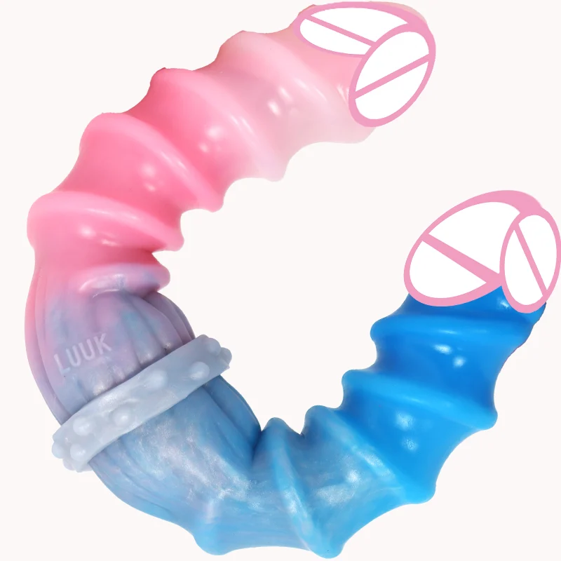 12.9 Inch Double Side Dildo Flexible Double Side Long Dildo for Lesbian Gay Lgbt Sex Toy