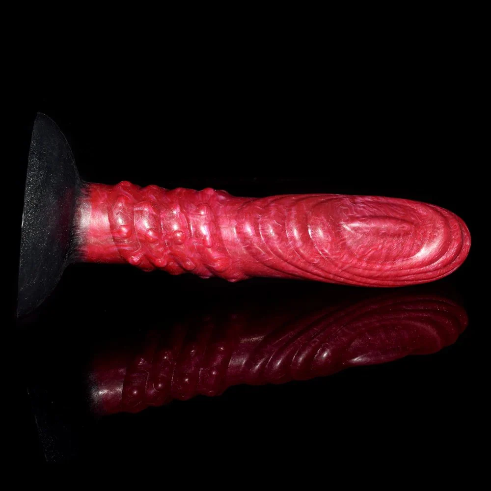 Unique Design Rubber Cock Penis Dildo with Suction Cup for Female Silicone Penis