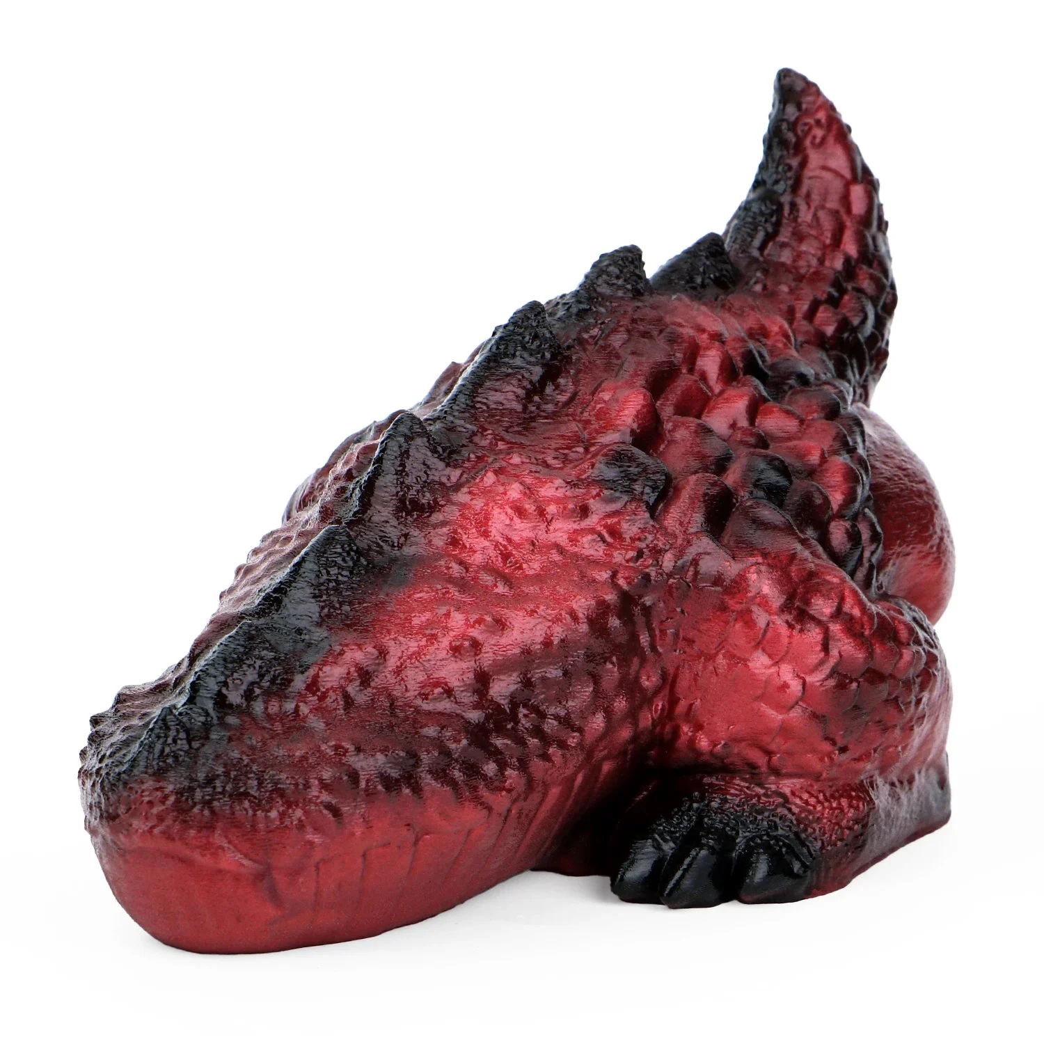 Realistic Red Dragon Ass Male Masturbator Dual Channel Tight Ass and Deep Vagina Pocket Pussy Stroker for Penis Stimulator