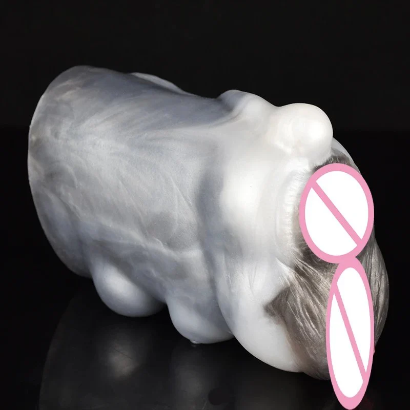 Realistic Silicone Animal Mouth Male Masturbator Cup Masturbator for Men Reduce Sensitivity and Extend Erection Time