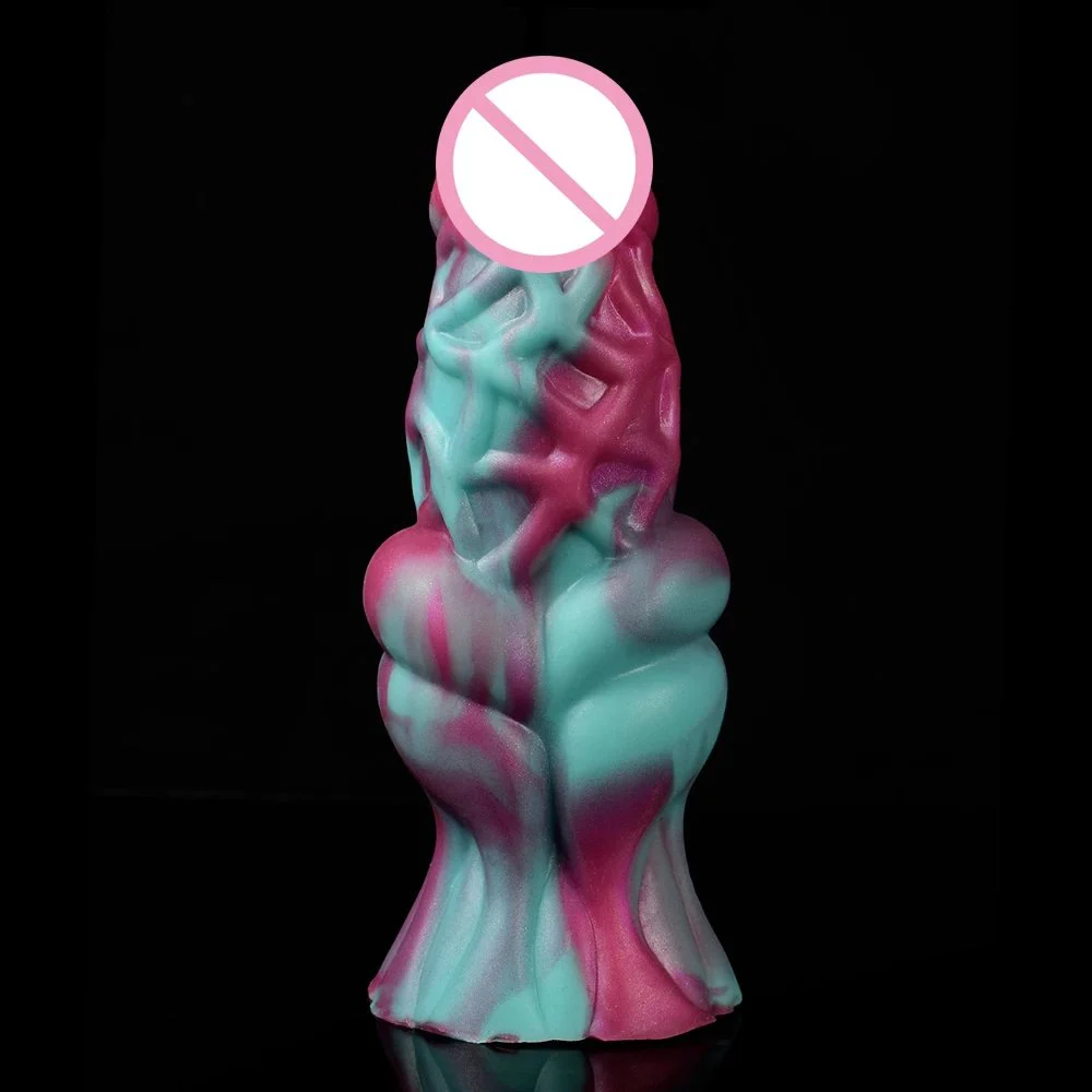 Realistic Adult Sex Toys Rubber Soft Dildo for Unisex Plastic Artificial Silicone Penis Dildo Cover