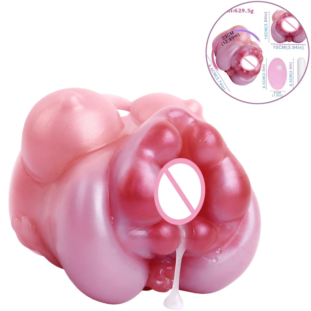 Rosy Color Masturbation Cup for Men Male Masturbators
