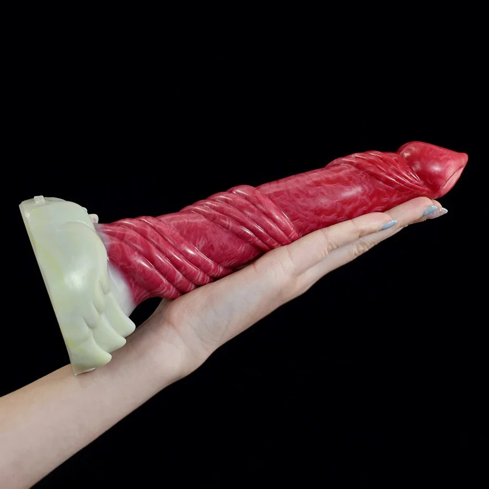 Wolf Penis Sex Toys Shop Cock That Moves up and Down Dildos for Women Anal