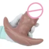 Realistic Anchor Vibrating Butt Plug, Dual Size Options, Soft Silicone Lifelike Feel Adult Toy for Couples