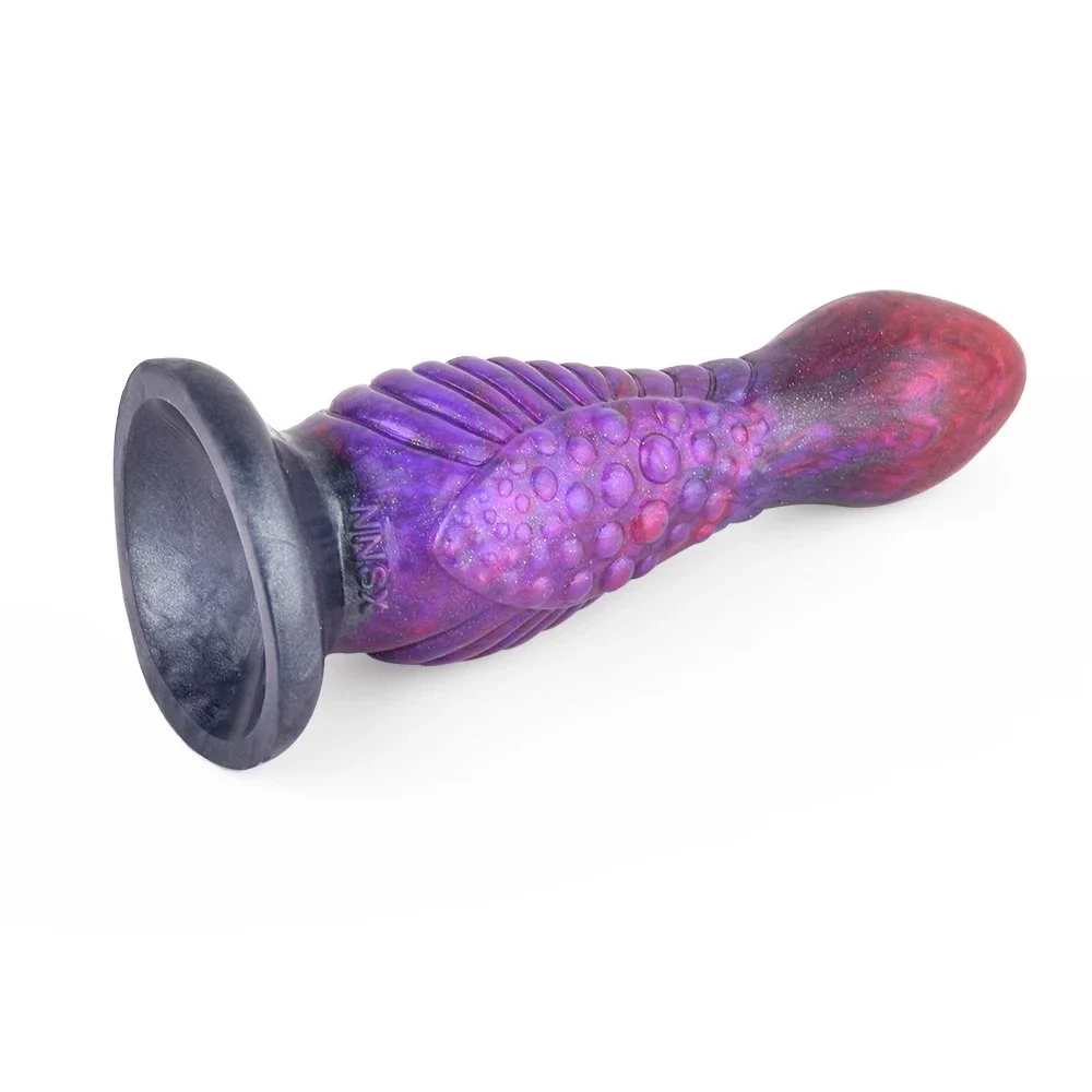 Realistic Animal Sex Toys Raised Dot Anal Stimulation Butt Plug Dildo for Women Masturbating