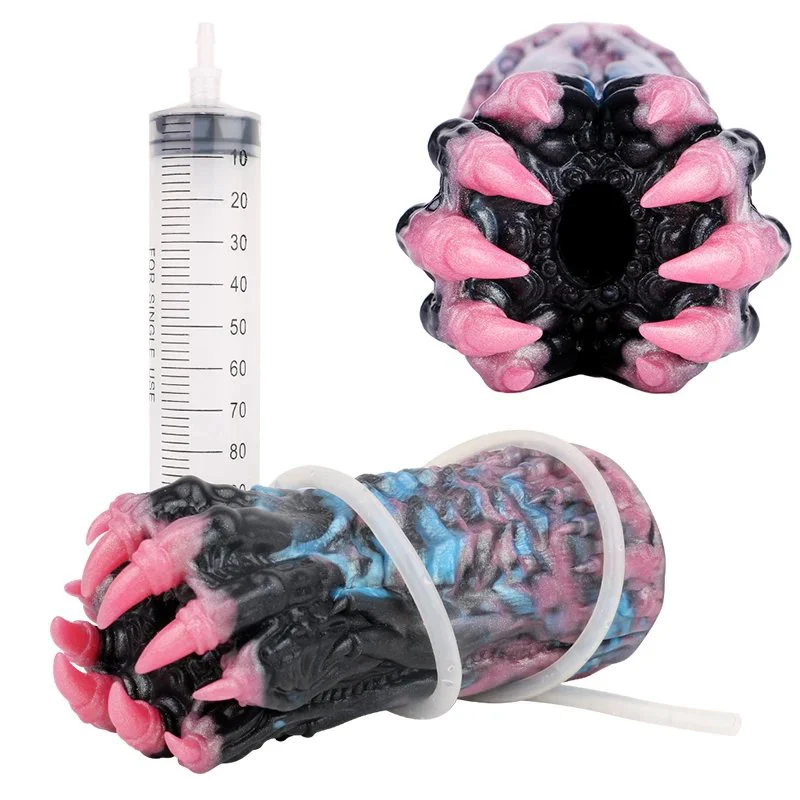 Silicone Alien Stroker Fantasy Single Channel Male Masturbator Unique Vagina Adult Sex Toys Pocket Pussy Lifelike