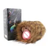Silicone Male Masturbator with Hairy Realistic Vagina Pocket Pussy Adult Sex Toys for Men