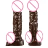 25.5cm 10inch Body Safe Real Penis Realistic Dildo Sex Toys for Women Adult Product Big Dildos for Female