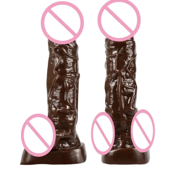 25.5cm 10inch Body Safe Real Penis Realistic Dildo Sex Toys for Women Adult Product Big Dildos for Female