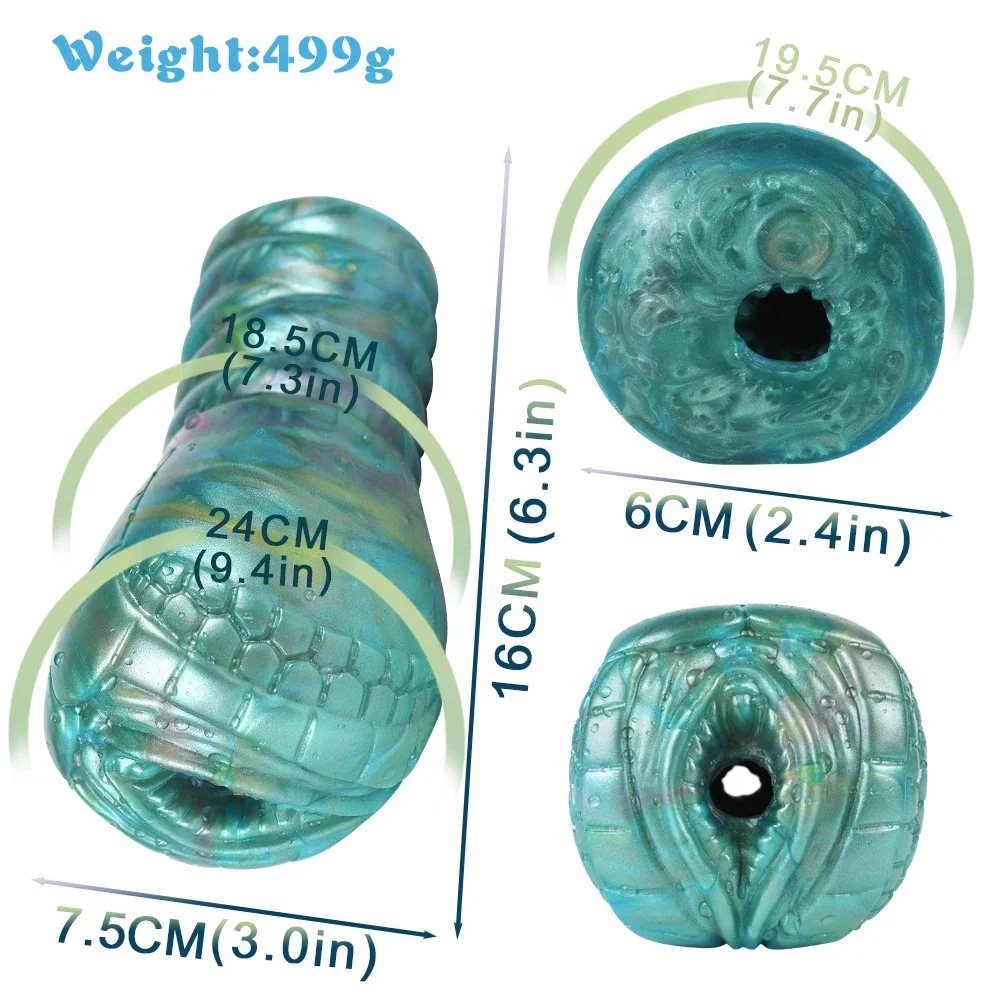 Weird Stuff Silicone Soft Star Dragon Masturbation Cup AlI-Channel Realistic Vagina Feel Pussy Sex Toys Masturbation for Men
