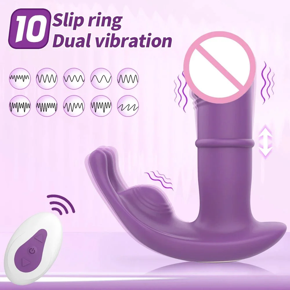 Gelance USB Rechargeable Wearable Panties G-Spot Women Vibrator 10 Frequencies Anal Plug Clitoral Stimulator 100% Waterproof