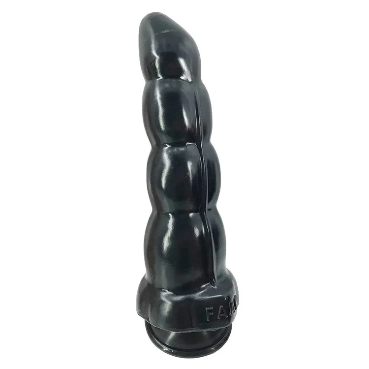 Insertable Length 18cm 7 3.5cm Long Effective Silicone Dildo Big Anal Sex Toys Huge Butt Plug Black Sex Products for Male