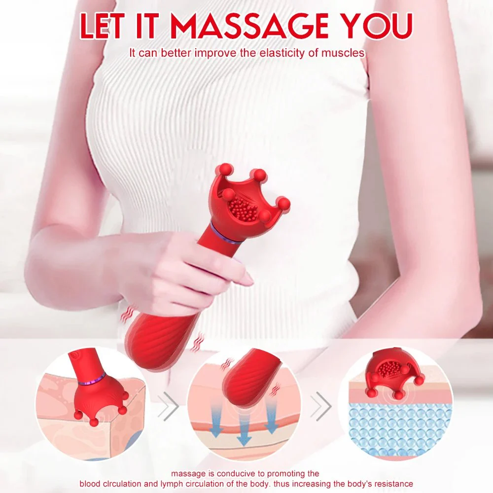 Gelance Statue of Liberty Usb Recharge 5+10 Speed Massage Vibrator Dildo for Female Women Sex Toys for Women