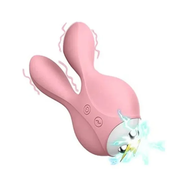 12 Frequency Clitoris Stimulator G Spot Electric Shock Rabbit Vibrator Lilo Sex Toy for Woman