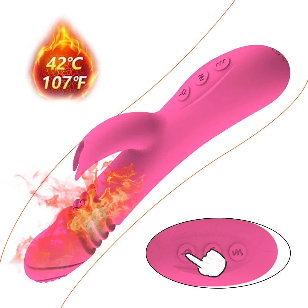 Gelance Adult Wireless Telescoping Sex Rabbit Vibrator Sex Toys G Spot Clitoral Dildo Vibrators Natural for Female Women