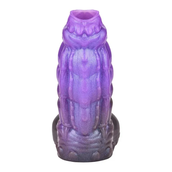 Silicone Cock Ring Penis Extender Ultra-Soft Penis Enlarger for Couples Delay Ejaculation Stronger Erection Enhancement Sex Toy