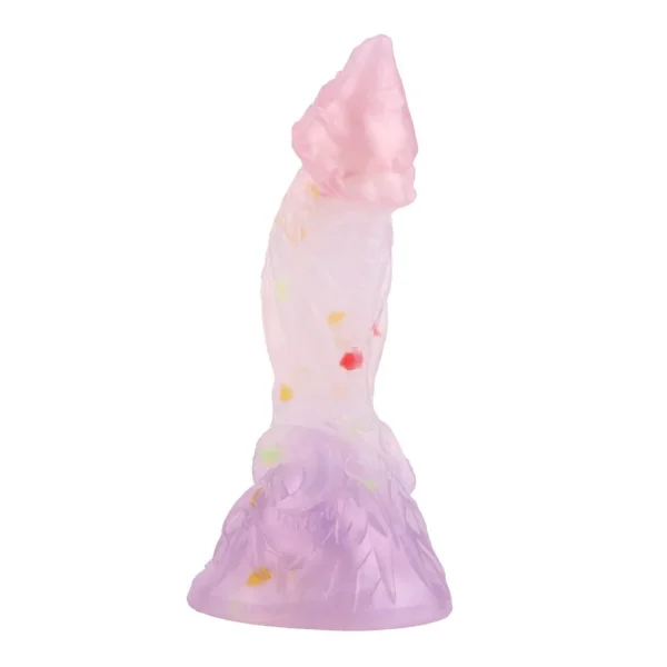 Monster Fantasy Aries Angular G-spot Stimulation Butt Plug ultra Soft Silicone Sex Toy with Strong Suction Cup for Beginners