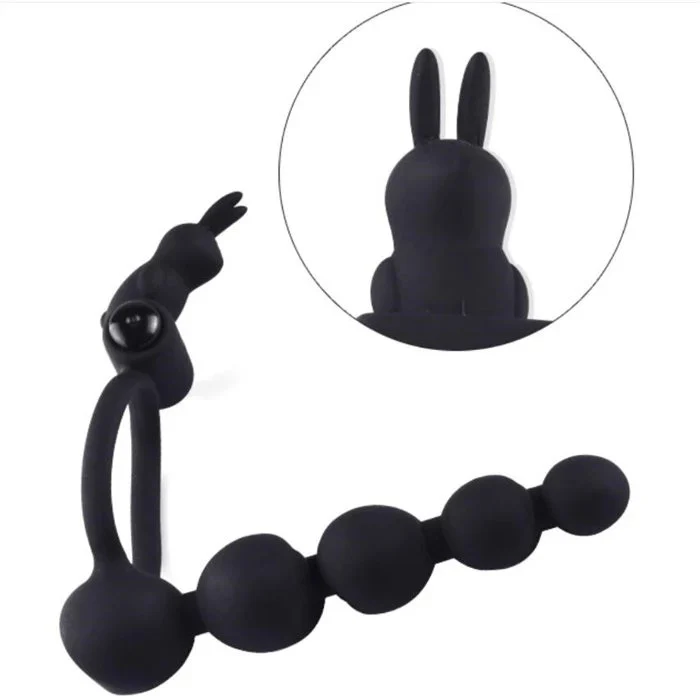 Male and Female Silicone Anal Plugs Anal Toys Locking Rings