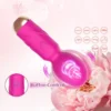 10 Frequency Powerful Mini Clit Vibrator Clitoris Vibrating Massage Wand Mini AV Wand Vibrator Sex Toy