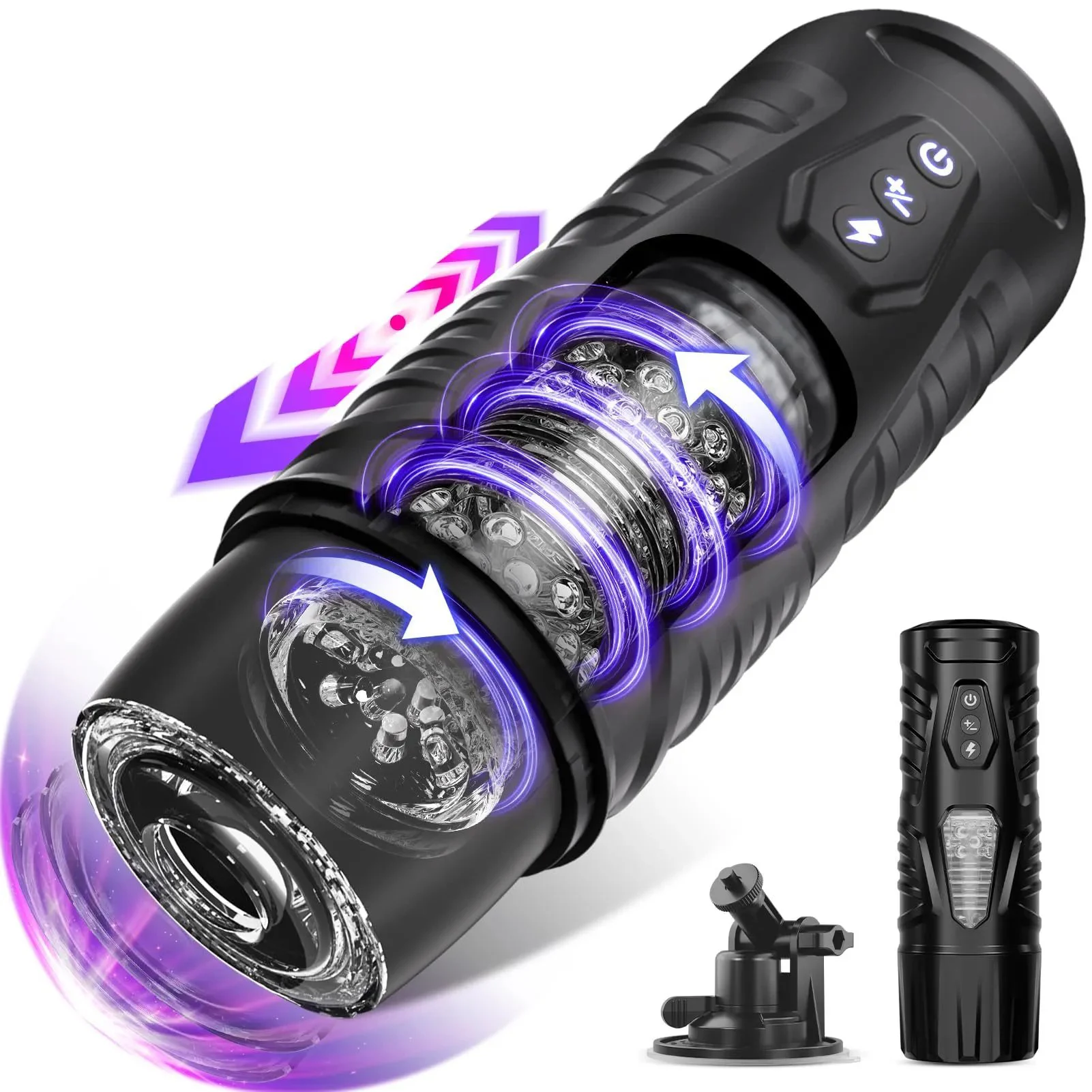 Automatic Suction Vibrator Realistic Artificial Vagina Masturbating Adult Sex Toys Male Masturbator Cup