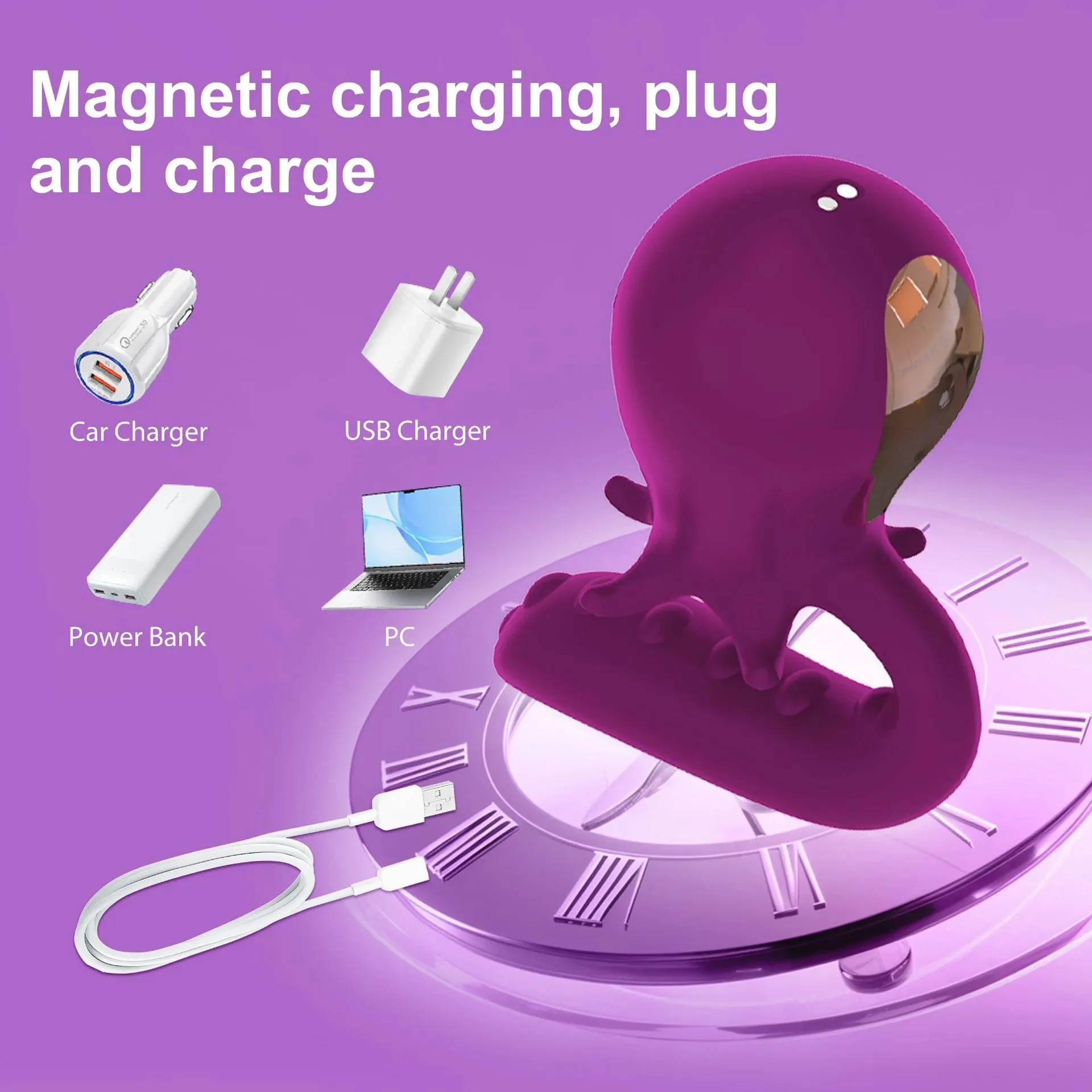 10 Modes App Control Air Pulse Clitoral Stimulation Octopus Shape Vibrator Sex Toys Women