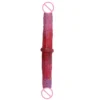 39cm Anal Dilator Silicone Double Headed Dildos Anal Expander Stick Sex Toys for Women Couples