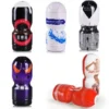 Training Crystal Cup Adult Sex Toy TPE Soft Transparent Male Sucking Vibrating Masturbator Sex Toy Cup for Men