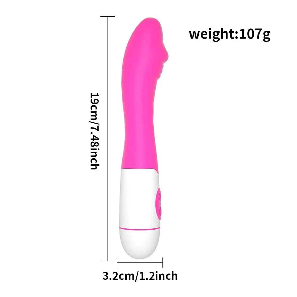 Gelances G Spot Wand Vibrator Clitoral Stimulator Massager Dildo Sex Toys for Women 100% Waterproof Built-In Adult Toys