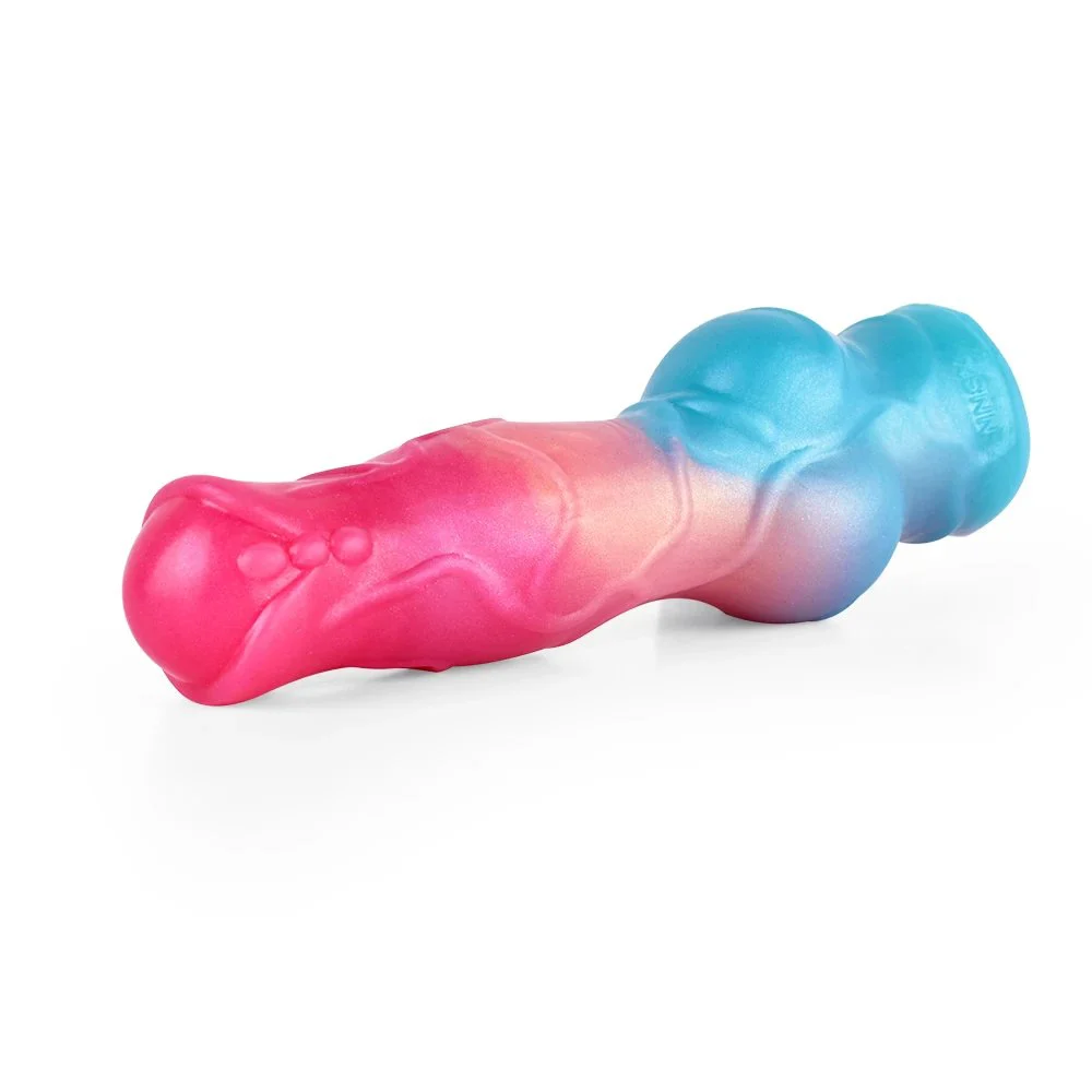 Abnormity Imitation Dog Knot Penis Sleeves Cock Set Extended Chunky Men's